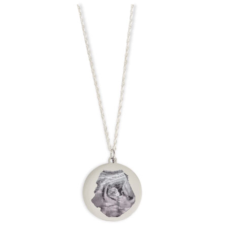 Circle Baby Ultrasound Necklace