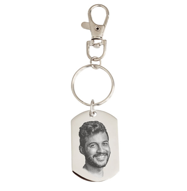 Personalised Photo Keyring Gemz by Emz