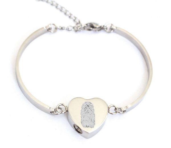 Fingerprint Bracelet Ashes Jewellery