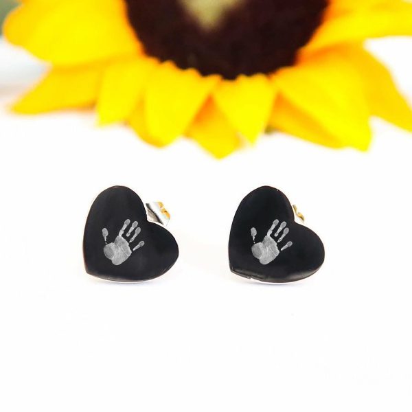 Handprint or Footprint Earrings