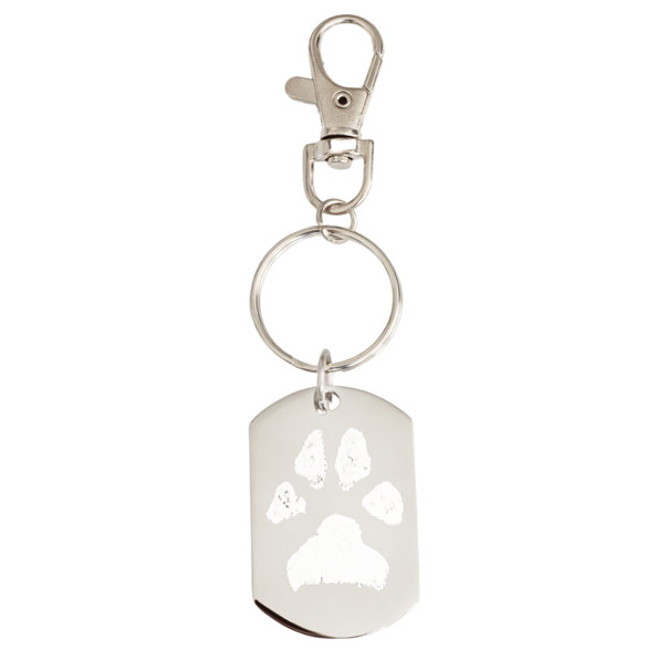 Paw Print Keyring Gemz by Emz