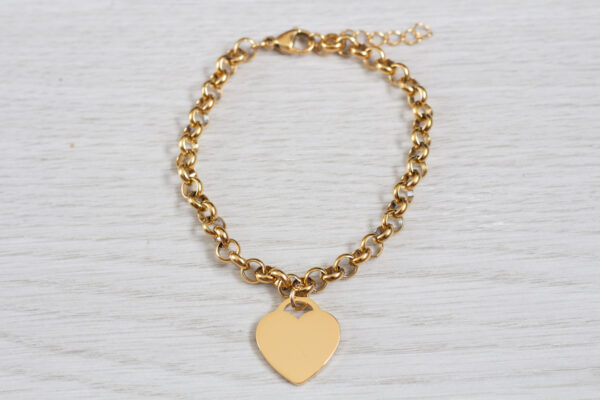 Gold Paw Print Bracelet