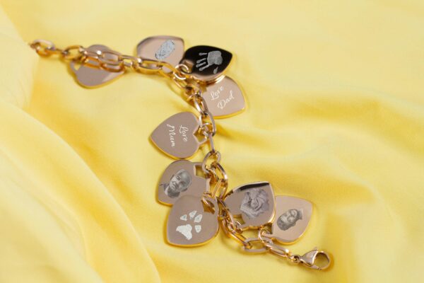 Gold Memorial Bracelet