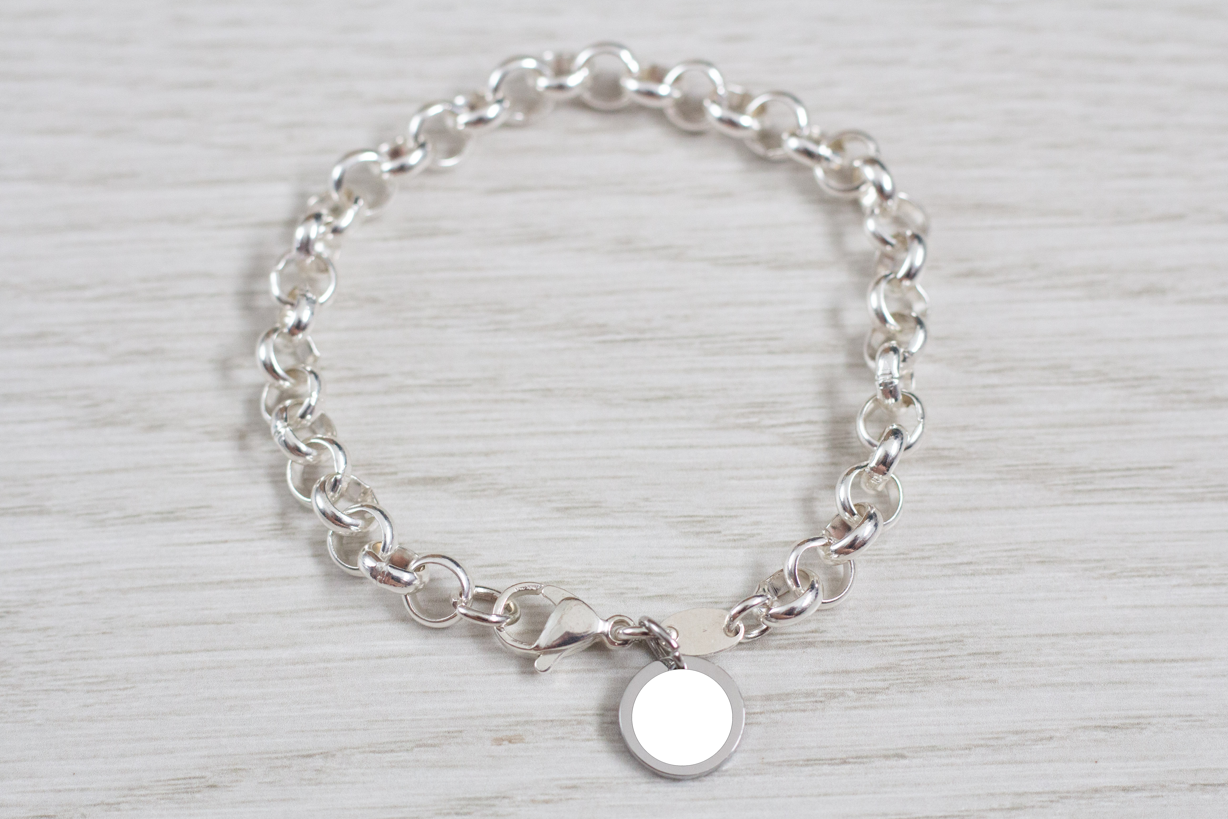 Personalised Circle Bracelet