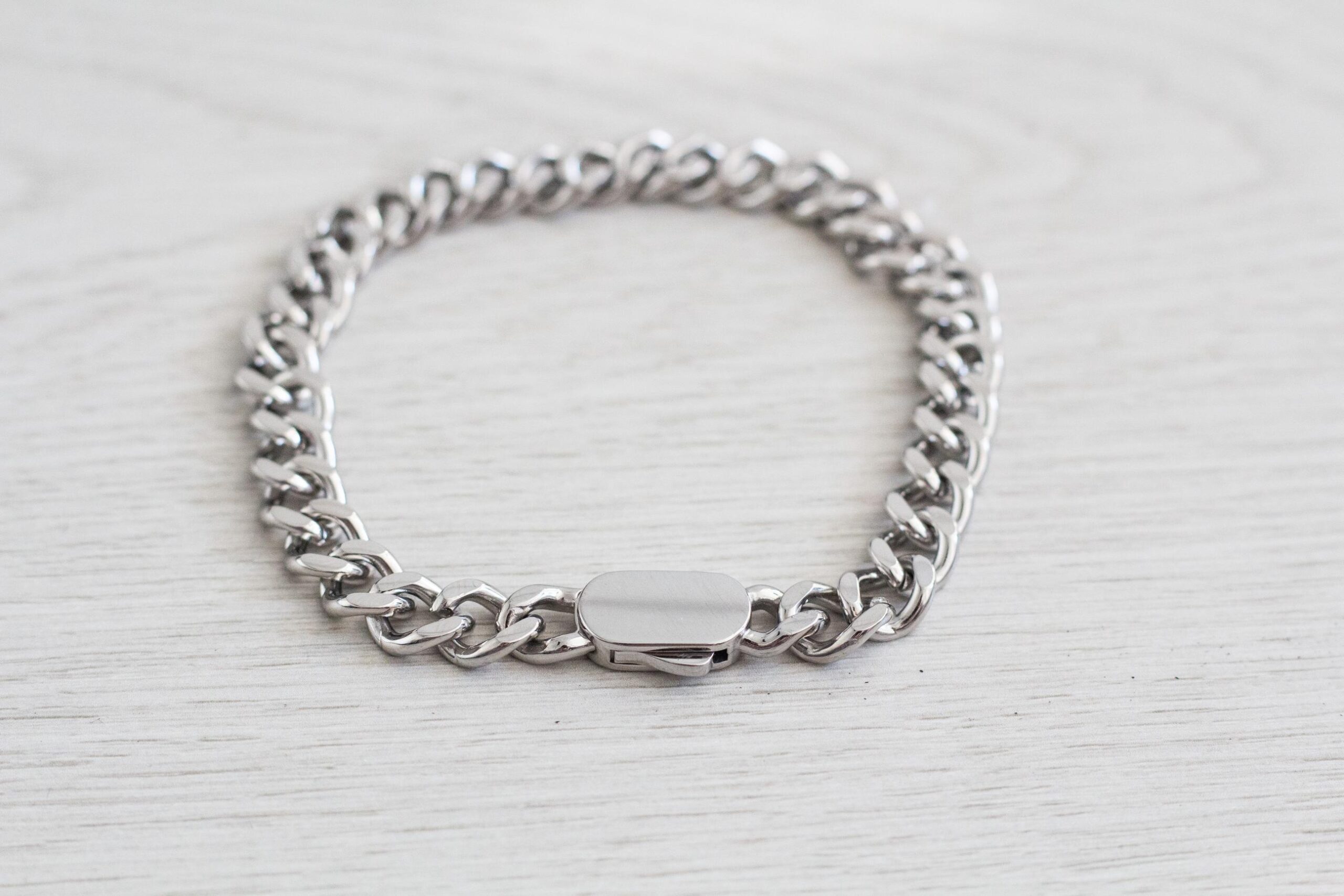 Personalised Curb Chain Bracelet